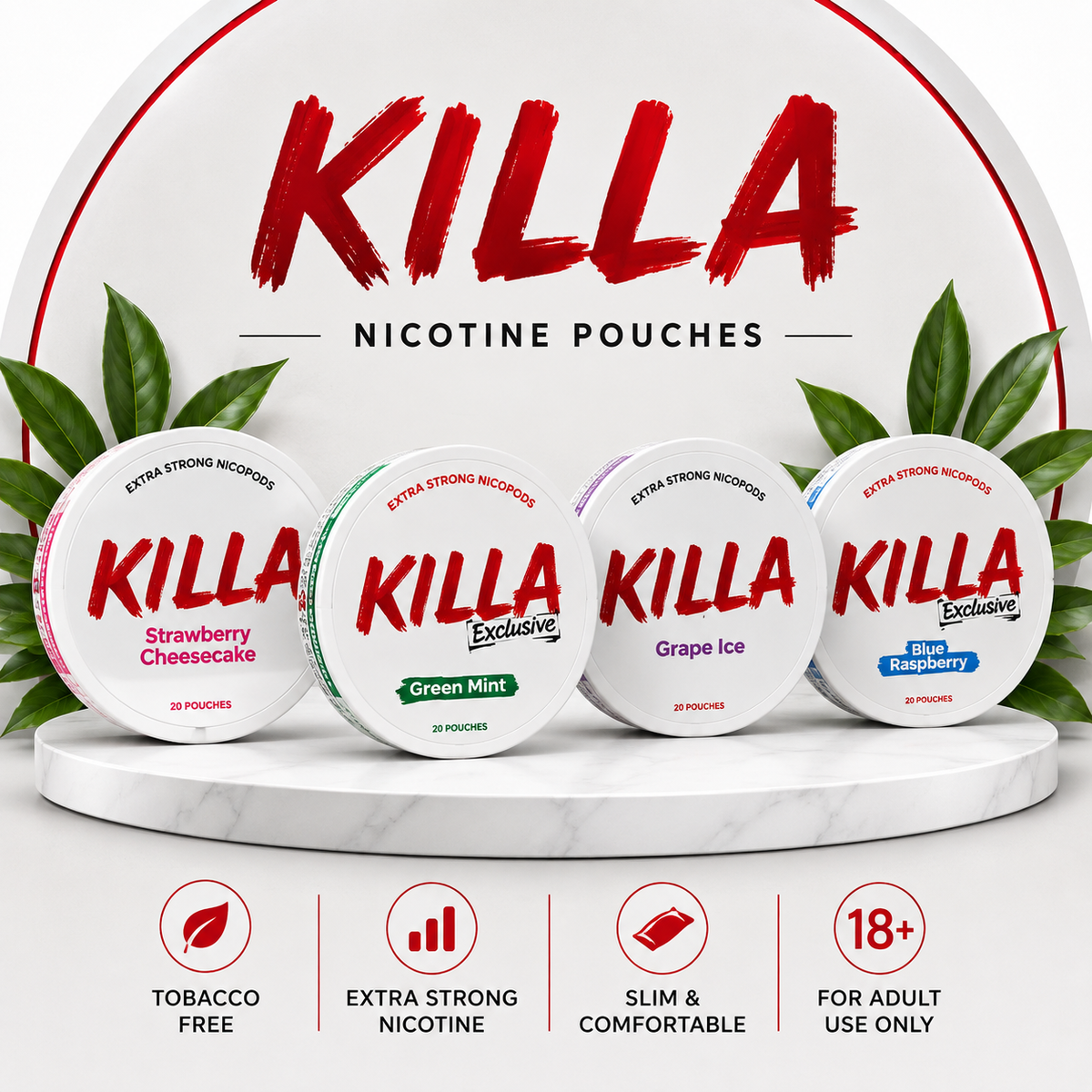 KILLA Nicotine Pouches