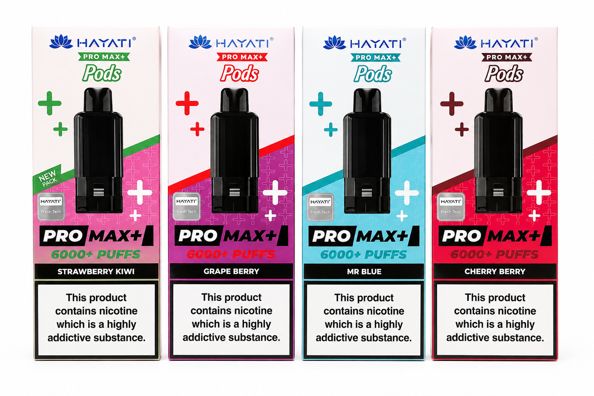 Hayati Pro Max+ 6000 Pods