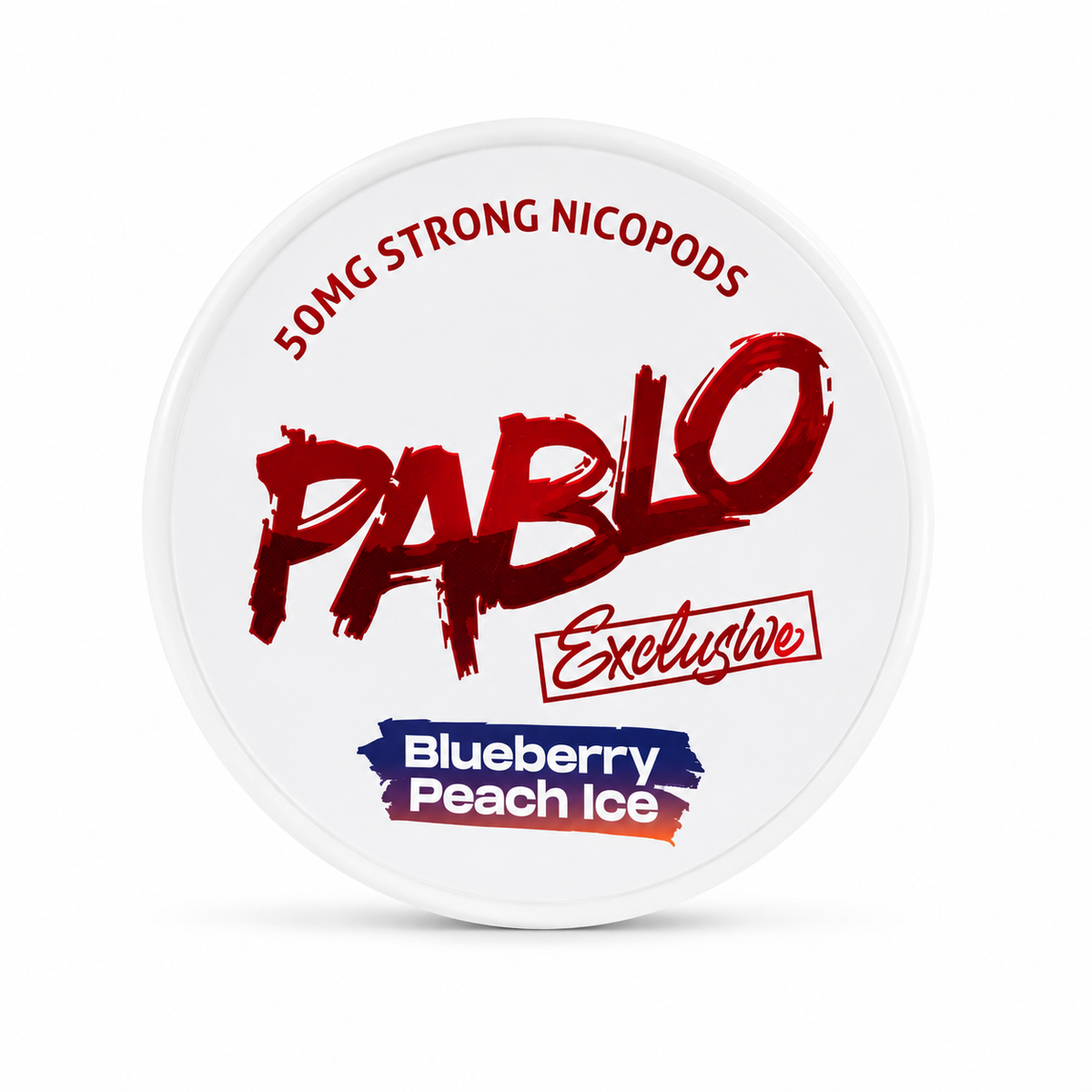 PABLO Exclusive Blueberry Peach Ice Nicotine Pouches – 30mg Per Pouch
