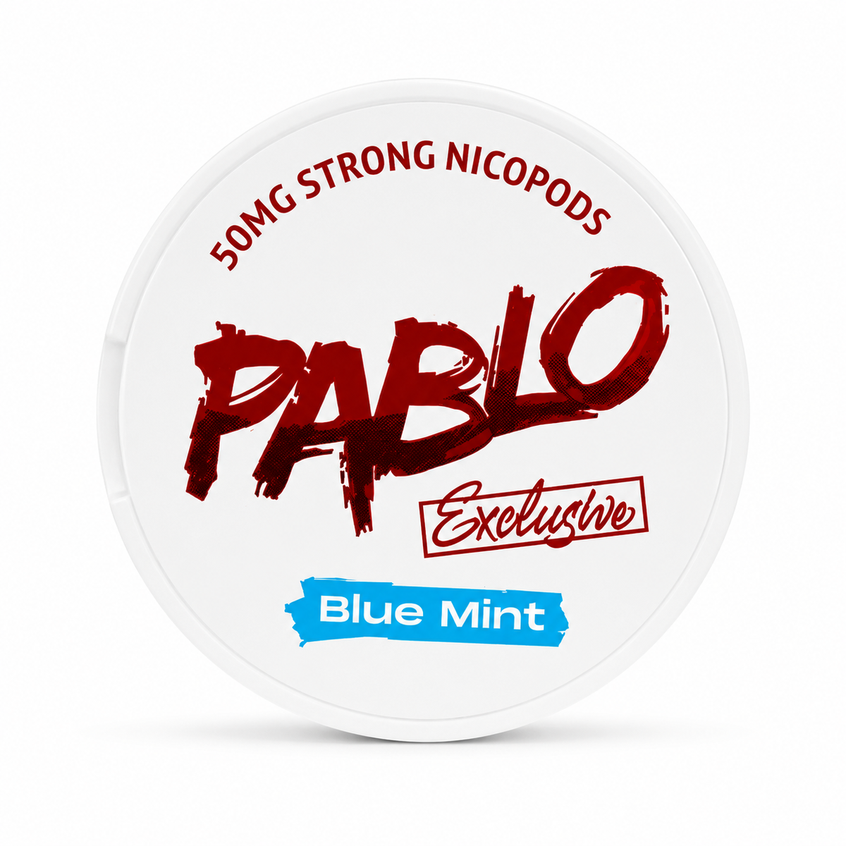 PABLO Exclusive Blue Mint Nicotine Pouches – 30mg Per Pouch