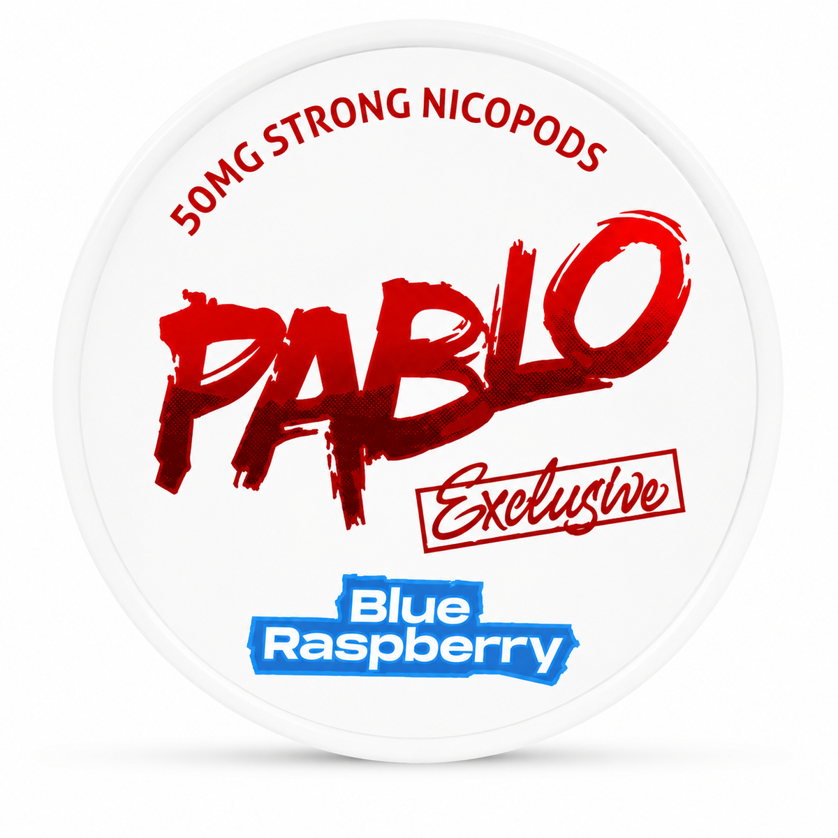 PABLO Exclusive Blue Raspberry Nicotine Pouches – 30mg Per Pouch
