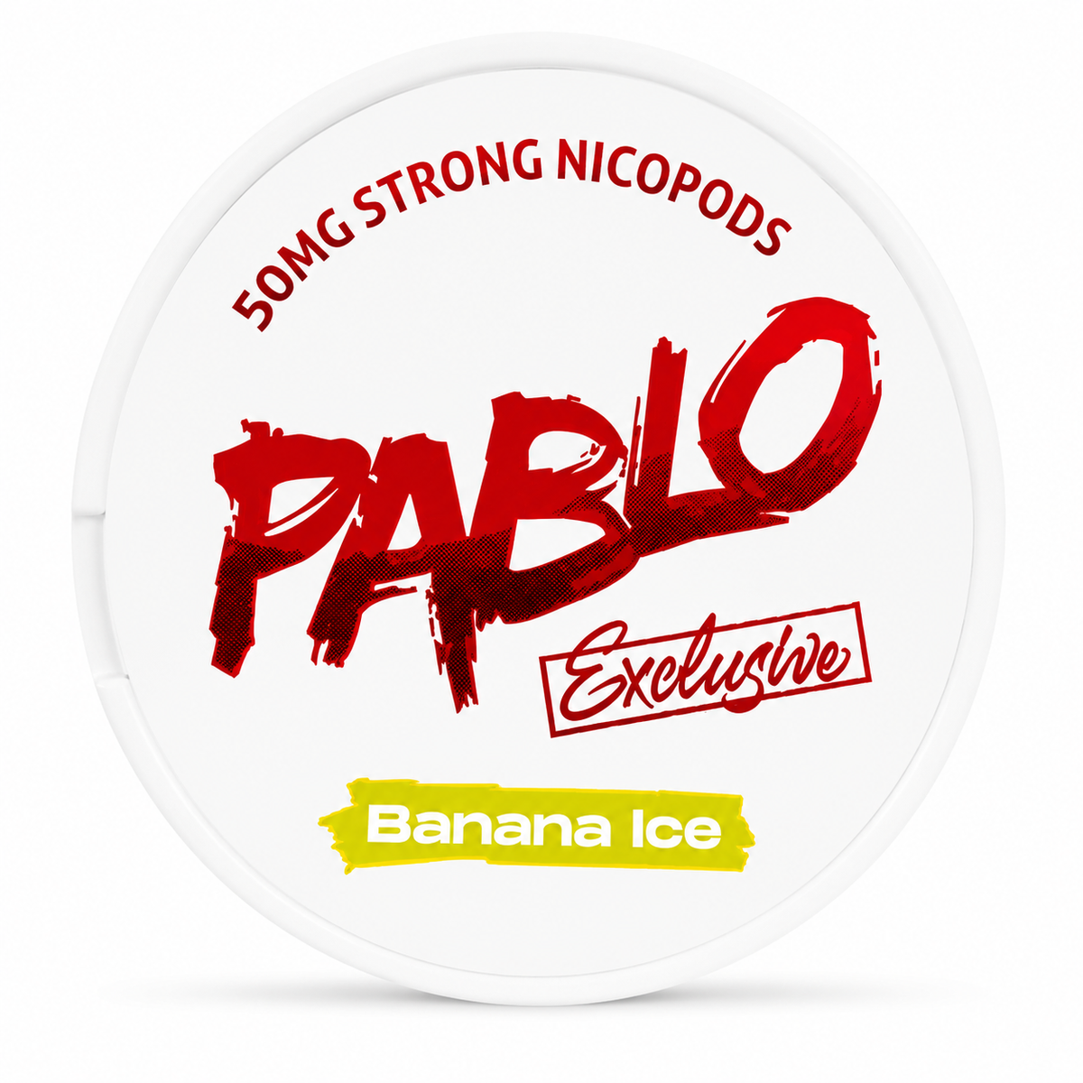 PABLO Exclusive Banana Ice Nicotine Pouches – 30mg Per Pouch